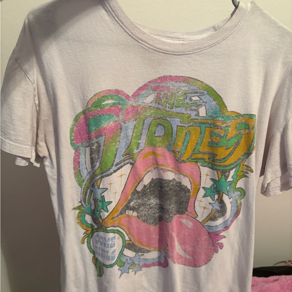 The Rolling Stones White Graphic Tee - Picture 1 of 1